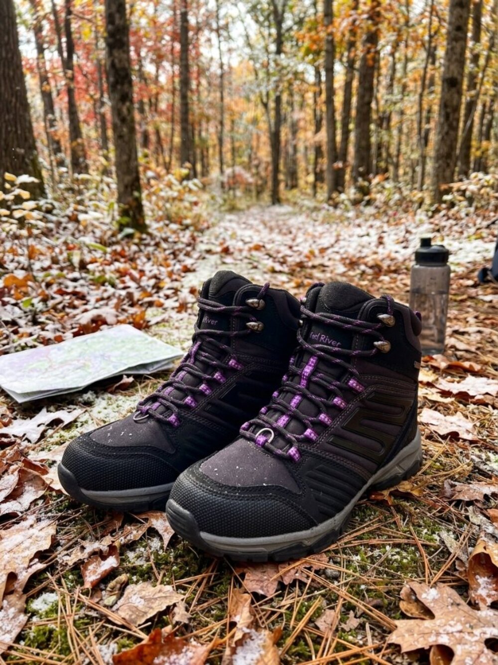 WindRiver Waterproof Winter Boots Women’s Size 7 Black Hiking Outdoor